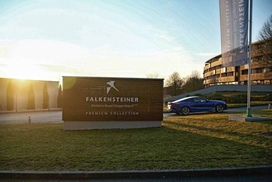 BMW M8 Competition im Falkensteiner Balance Resort