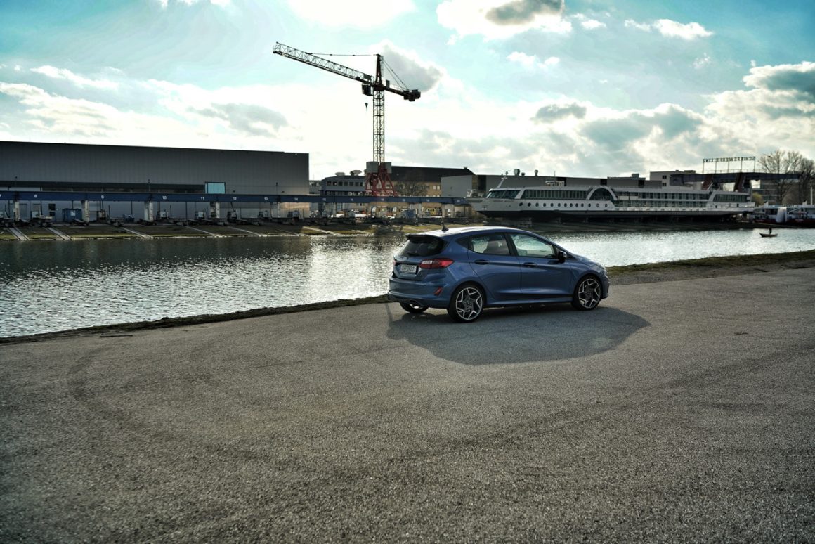 Ford Fiesta ST 2020 im Linzer Winterhafen
