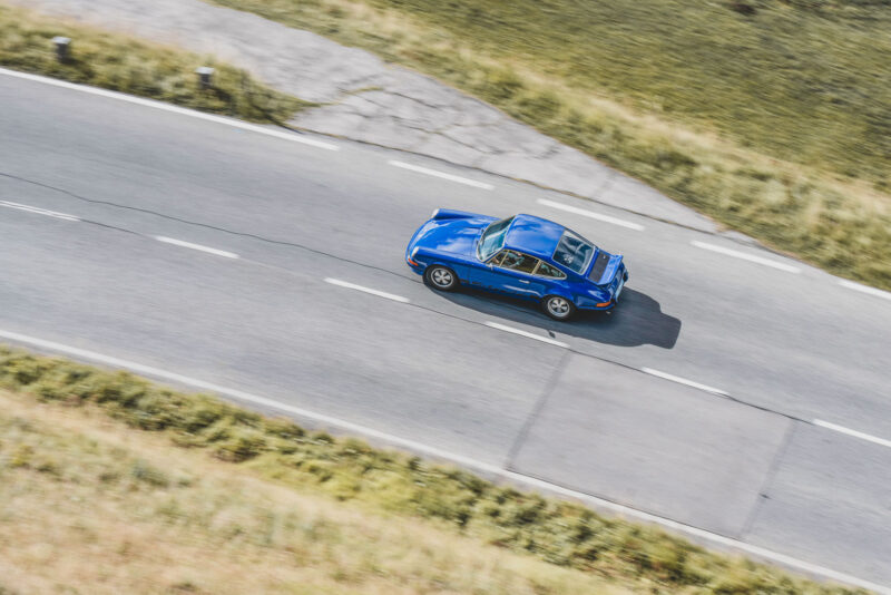 Der eigentliche Höhepunkt der Reise war jedoch die Fahrt mit dem Star der Museumsfahrzeuge: Porsche Carrera RS 2.7